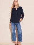 Camicia manica lunga casual Street One - blu - 2