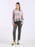 Pullover manica lunga Iblues - rosa grigio - 1