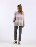 Pullover manica lunga Iblues - rosa grigio - 3