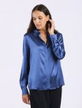 Camicia manica lunga Pennypink - blu indaco - 0