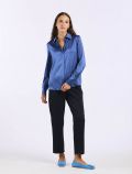 Camicia manica lunga Pennypink - blu indaco - 1