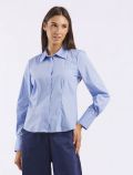 Camicia manica lunga Pennyblack - azzurro - 0