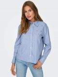 Camicia manica lunga Only - light blue - 3