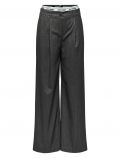 Pantalone Only - dark grey melange - 5