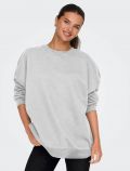 Maglia in felpa Only - light grey melange - 0