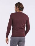 Maglia manica lunga Over-d - bordeaux - 4