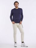 Maglia manica lunga Over-d - blu - 2