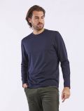 T-shirt manica lunga Sseinse - blu navy - 0