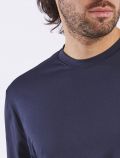 T-shirt manica lunga Sseinse - blu navy - 1