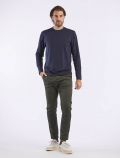 Pantalone casual Sseinse - verde militare - 1