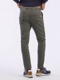 Pantalone casual Sseinse - verde militare - 3