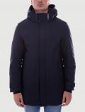 Giaccone imbottito Sseinse - blu navy - 0