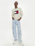 Pullover manica lunga Tommy Jeans - white melange - 2