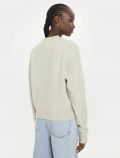 Pullover manica lunga Tommy Jeans - white melange - 4