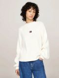 Pullover manica lunga Tommy Jeans - white - 0