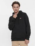 Maglia in felpa cappuccio Tommy Jeans - black - 0