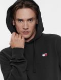 Maglia in felpa cappuccio Tommy Jeans - black - 1