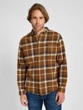 Camicia manica lunga casual Lee - brown - 0