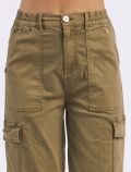 Pantalone Yes Zee - verde militare - 3