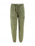 Pantalone Yes Zee - verde militare - 4