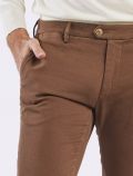 Pantalone casual Teleria Zed - cioccolata - 1