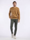 Pantalone casual Teleria Zed - muschio - 1