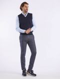 Pantalone casual Teleria Zed - blu navy - 4