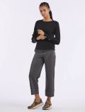 Pantalone Emme - grigio melange - 1