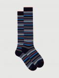 Calzini caldo cotone lunghi Gallo - navy - 0