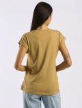 T-shirt manica corta Yes Zee - cammello - 3