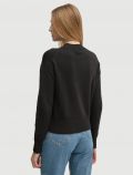 Pullover manica lunga Calvin Klein - black - 4