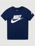 T-shirt manica corta sportiva Nike - navy - 0