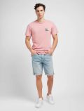 T-shirt manica corta Lee - rosa - 3