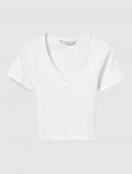 T-shirt manica corta Tiffosi - bianco - 0