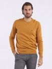 Maglia manica lunga casual Fynch-hatton - senape