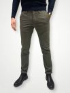 Pantalone casual F. King - verde militare