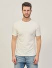 T-shirt manica corta Yes Zee - gesso