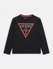 T-shirt manica lunga Guess - nero