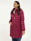 Cappotto imbottito Yes Zee - fucsia