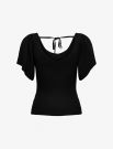 Maglia manica corta Only - black