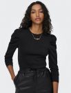 Maglia manica lunga Only - black