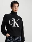 Pullover manica lunga Calvin Klein - black