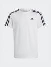 T-shirt manica corta sportiva Adidas - bianco