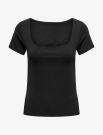 T-shirt manica corta Jdy - black