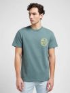 T-shirt manica corta Lee - verde