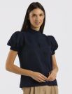 Camicia manica corta San Babila - blu navy