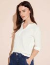 Camicia manica lunga Street One - bianco