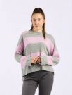 Pullover manica lunga Iblues - rosa grigio