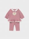 Completo 2 pezzi Newborn - rosa