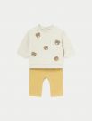 Completo 2 pezzi Newborn - beige